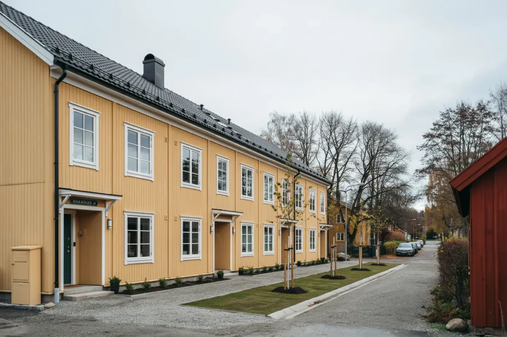 dr nering och mark terst llning vid flerbostadshus i sollefte